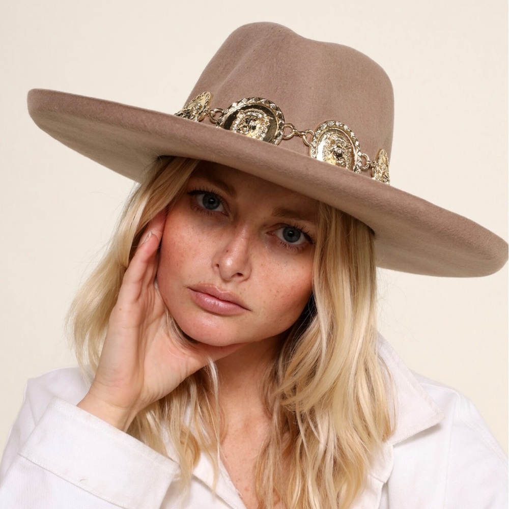 EastnWest Label Lionheart Hat Brown - Picture 8 of 8